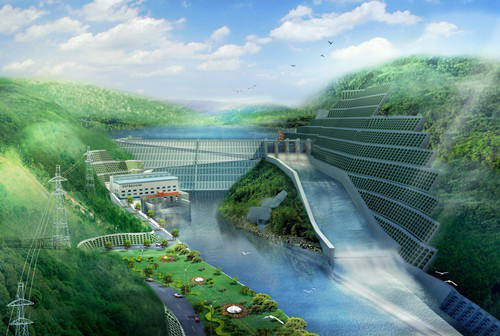北海老挝南塔河1号水电站项目
